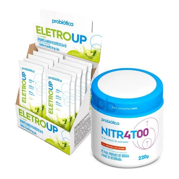 Kit ELETROUP e NITR4T00 Probiótica